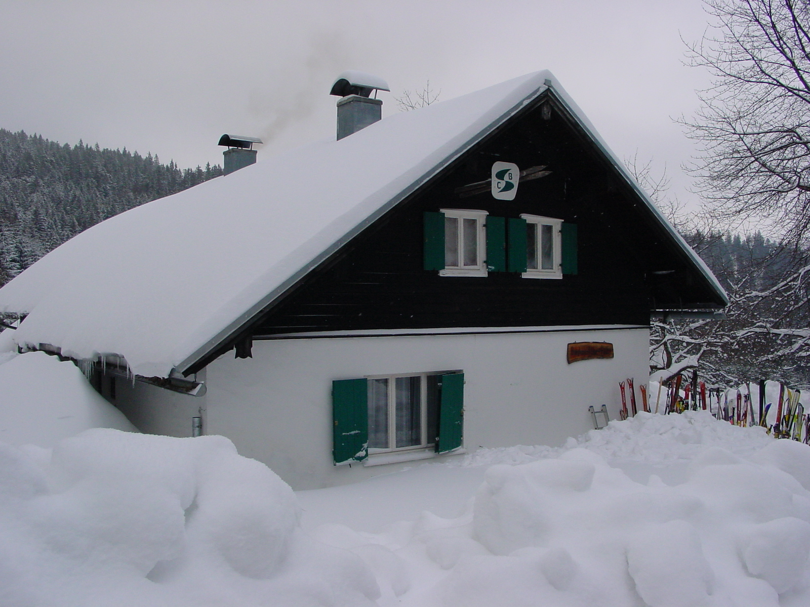 Ski-Club Burglengenfeld - Burglengenfelder Hütte (Grafhütte) bei Bayerisch Eisenstein